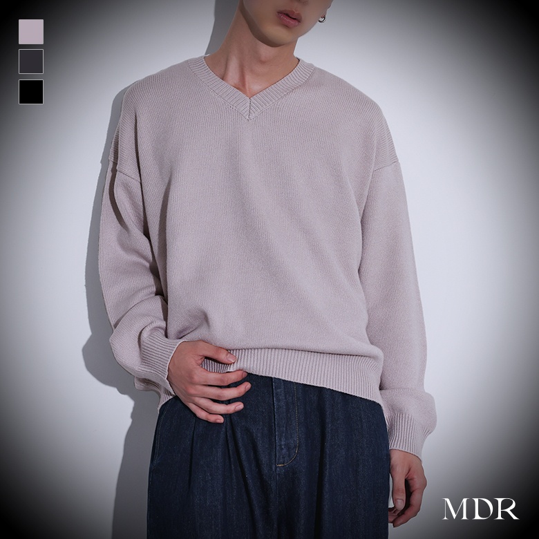 DESCENTE メンズ セーター グレー LLサイズ デサントゴルフ DESCENTE ゴルフ ジャカードクルーネックセーター