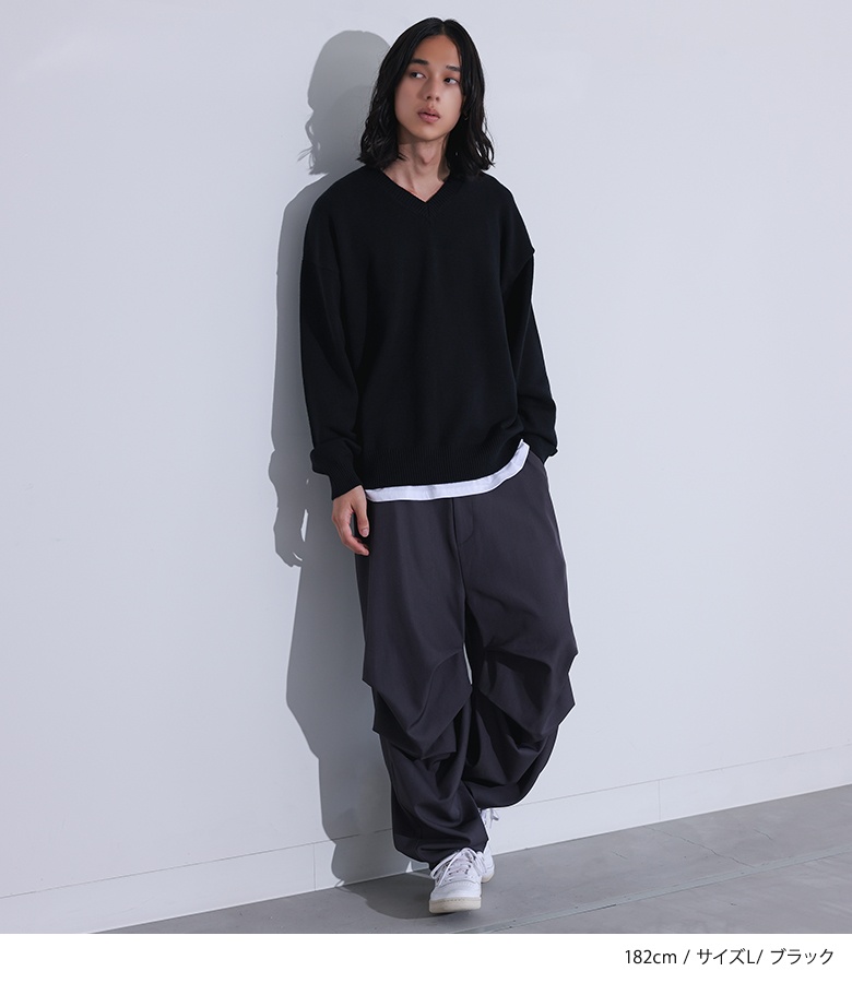 osharewalker（オシャレウォーカー） ニット 長袖 メンズ トップス
