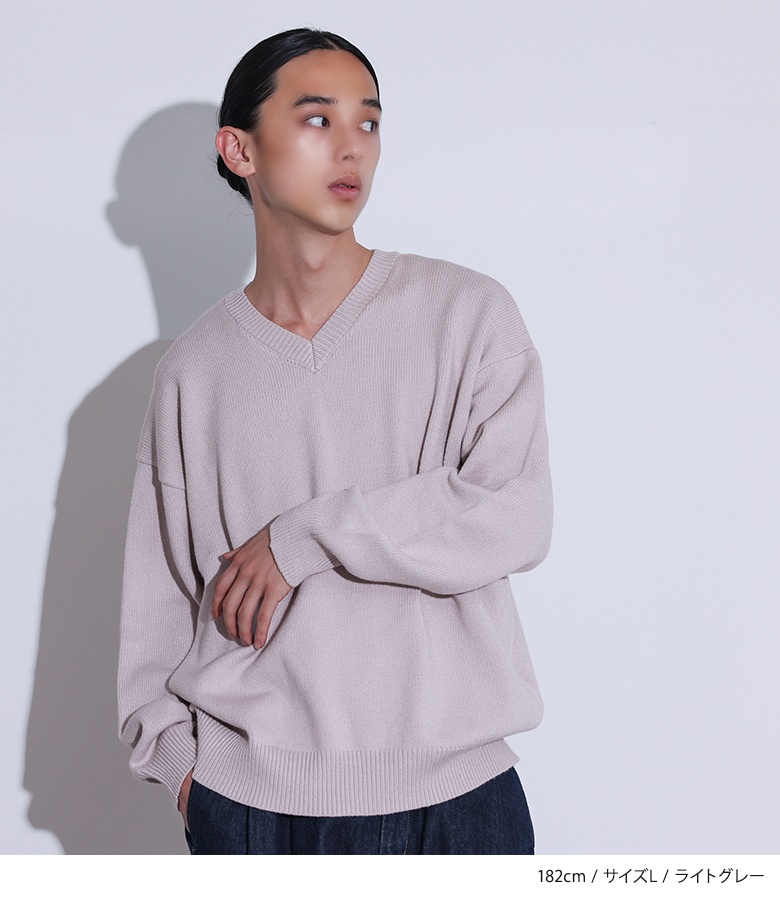 osharewalker（オシャレウォーカー） ニット 長袖 メンズ トップス