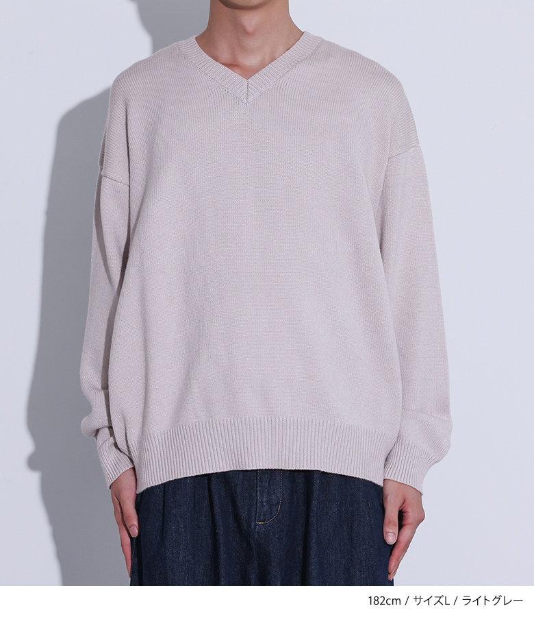 osharewalker（オシャレウォーカー） ニット 長袖 メンズ トップス