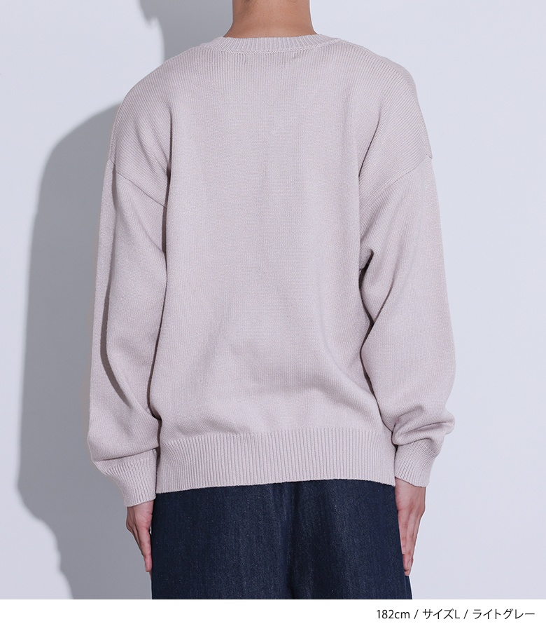 osharewalker（オシャレウォーカー） ニット 長袖 メンズ トップス