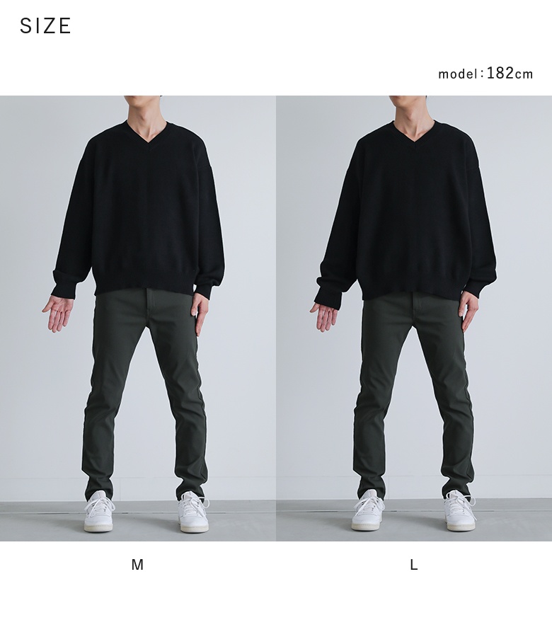 osharewalker(オシャレウォーカー) ニット 長袖 メンズ トップス osharewalker(オシャレウォーカー) ニット 長袖 メンズ トップス