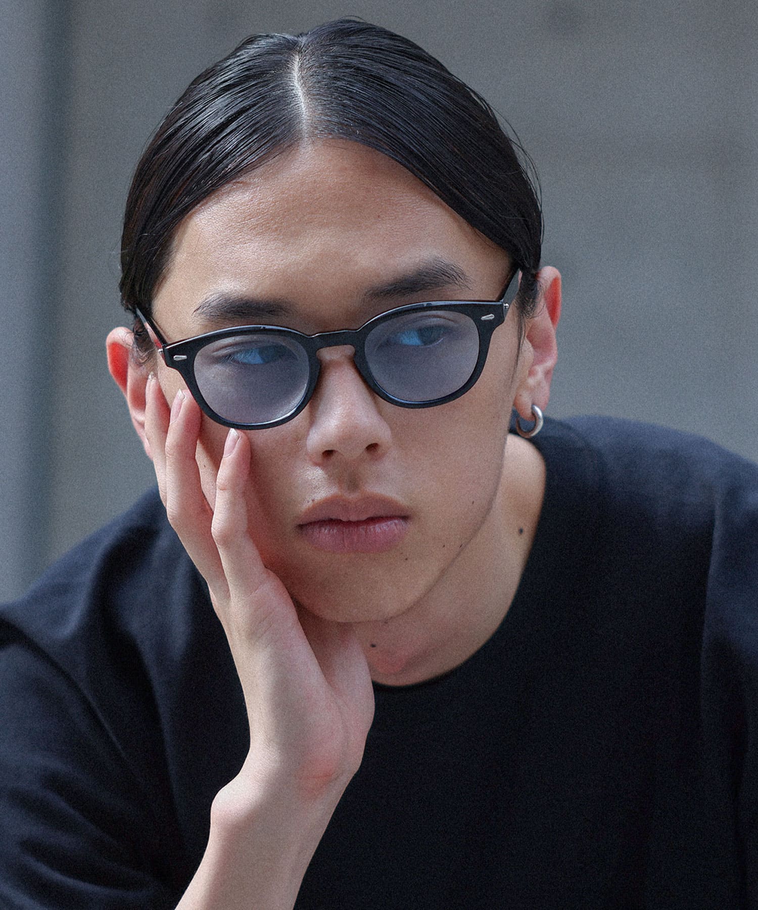 Persol サングラス クリアレンズ ケース付き osharewalker（オシャレウォーカー） サングラス メンズ アクセサリー