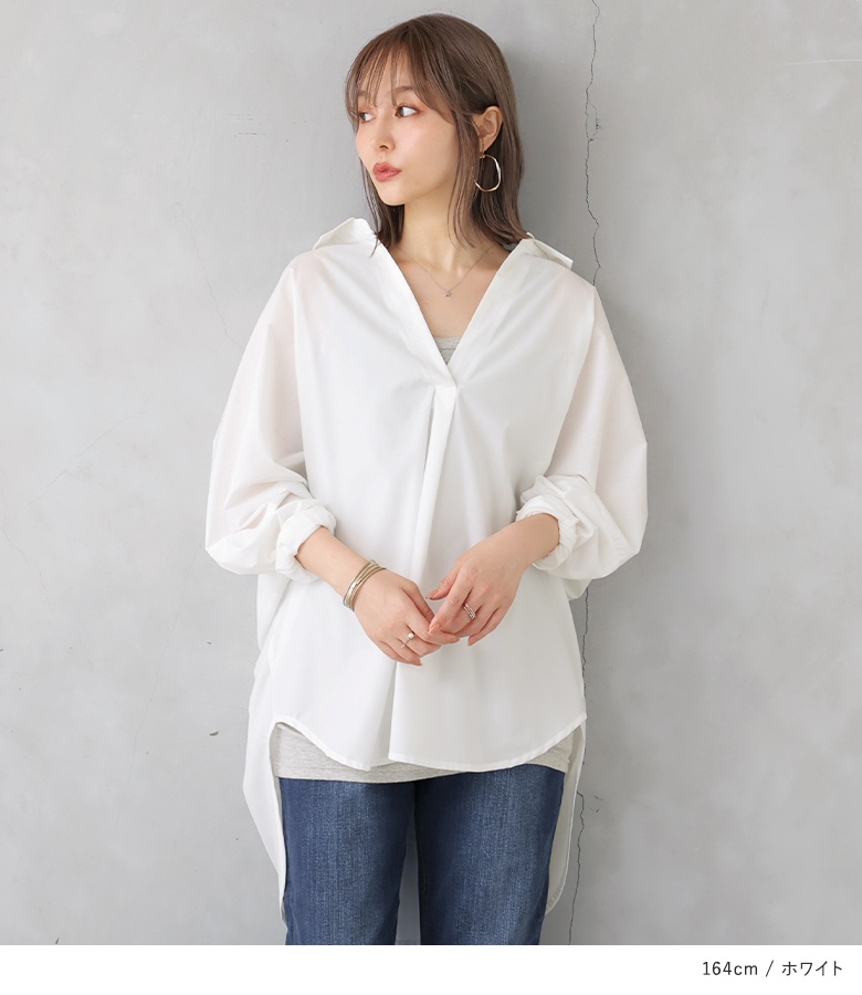 osharewalker（オシャレウォーカー） シャツ 長袖 レディース 春 夏 秋 