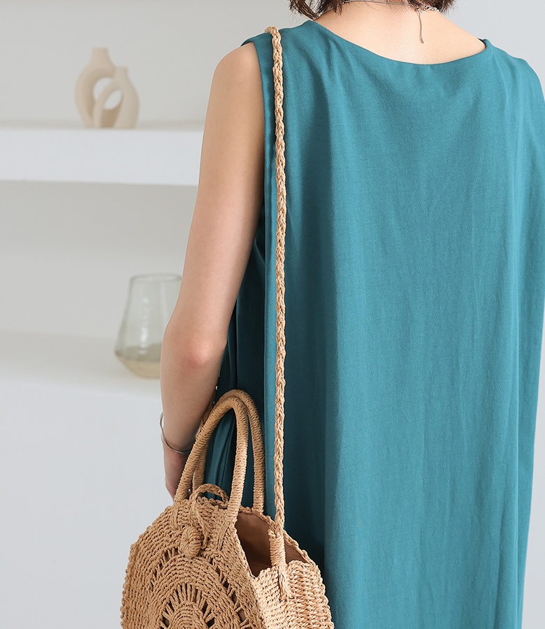 かごバッグ ショルダーバッグ ハンドバッグ 春夏 丸型 サークル型 ペーパー素材 編地 編み柄  2way 「メール便不可」「50」 | osharewalker | 14