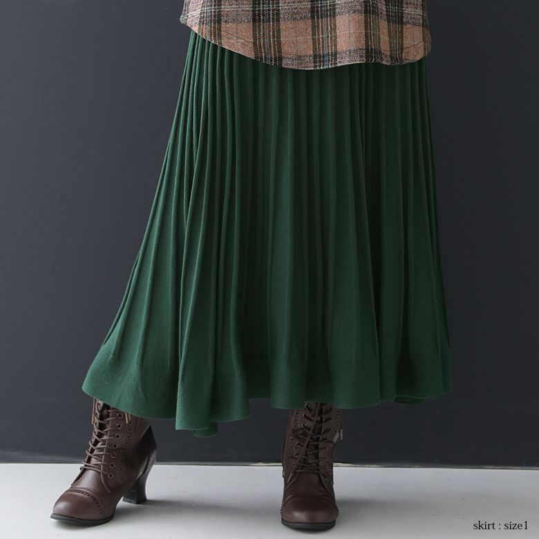 人気日本製 福袋 オシャレウォーカー 通販 Paypayモール レディース ドッキングニット チェック ニットスカート お洒落なレイヤードスタイルが叶うコーデ2点set 返品 交換不可 超激得格安