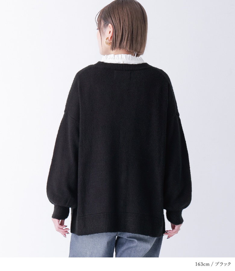 osharewalker ニットカーディガン レディース 秋冬 トップス
