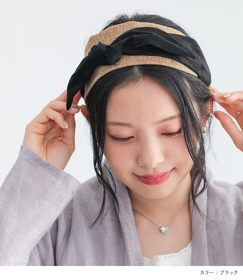ヘアバンド レディース 春 夏 ヘアアクセサリ...の詳細画像3