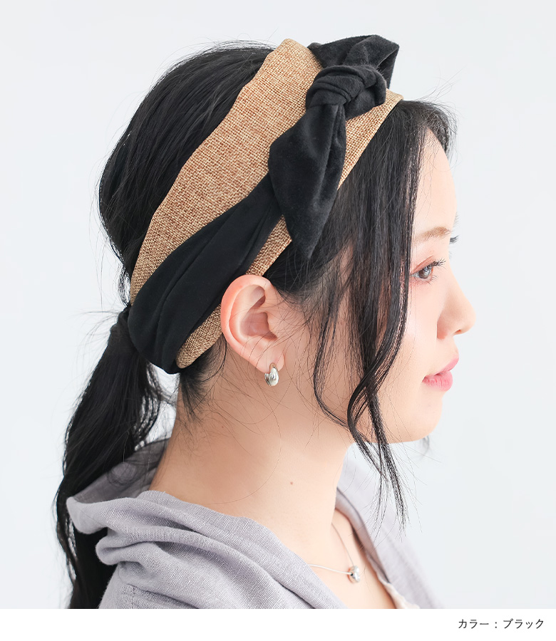 ヘアバンド レディース 春 夏 ヘアアクセサリ...の詳細画像4