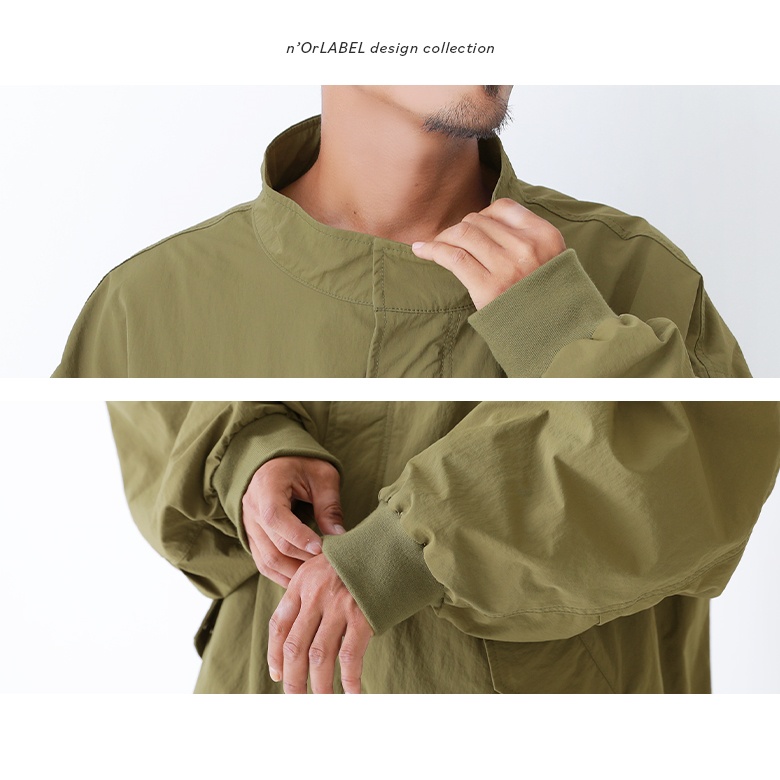 n'OrLABEL ロングコート メンズ ユニセックス 春秋 アウター