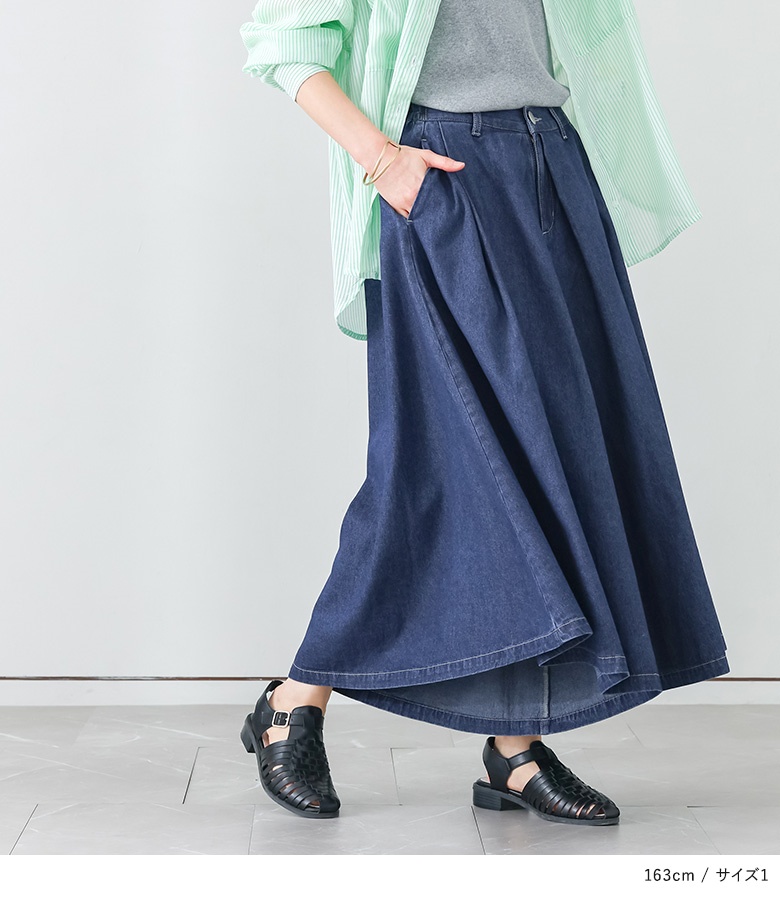 osharewalker（オシャレウォーカー） デニムパンツ レディース