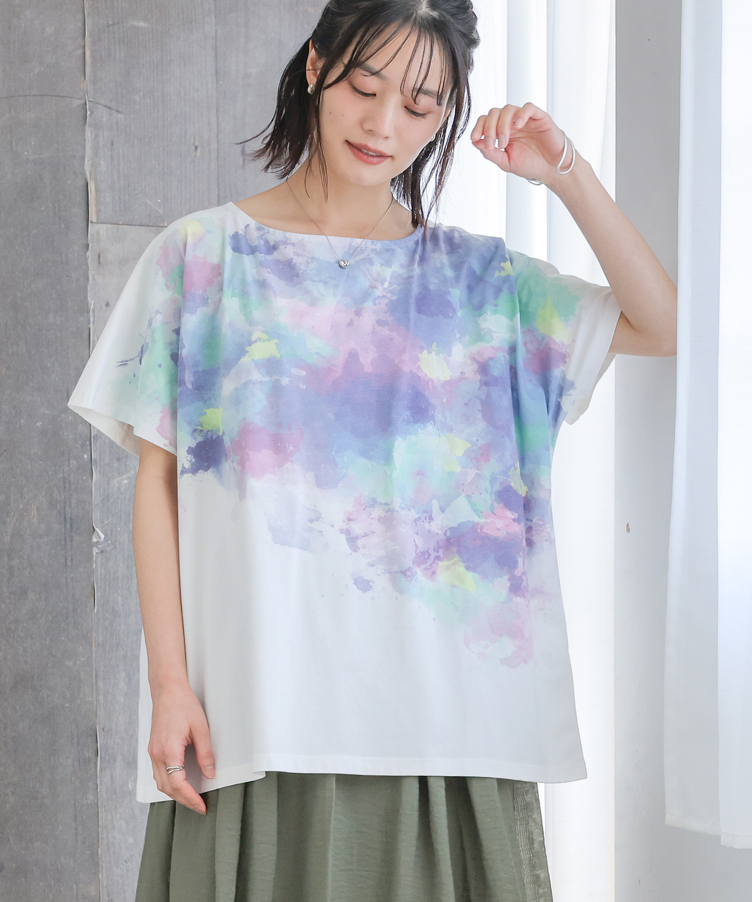 n'OrLABEL（ノアールレーベル） Tシャツ レディース トップス 春 夏