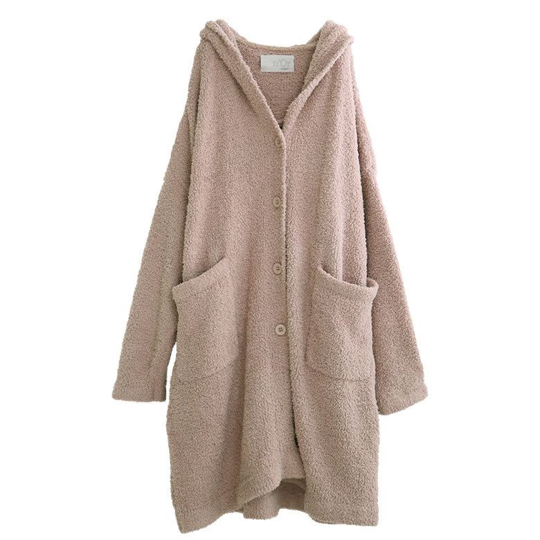 ルームウェア レディース 部屋着 カーディガン トップス 羽織り 着る毛布シリーズ フード付きふわモコルームウェア 返品交換不可 メール便不可 オシャレウォーカー 通販 Paypayモール
