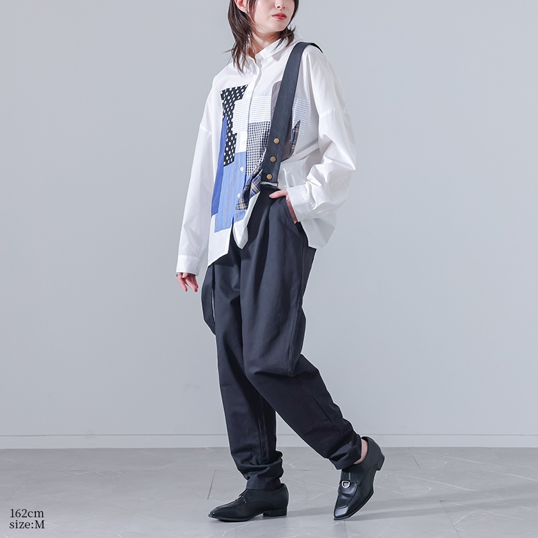 osharewalker（オシャレウォーカー） サスペンダー付きパンツ