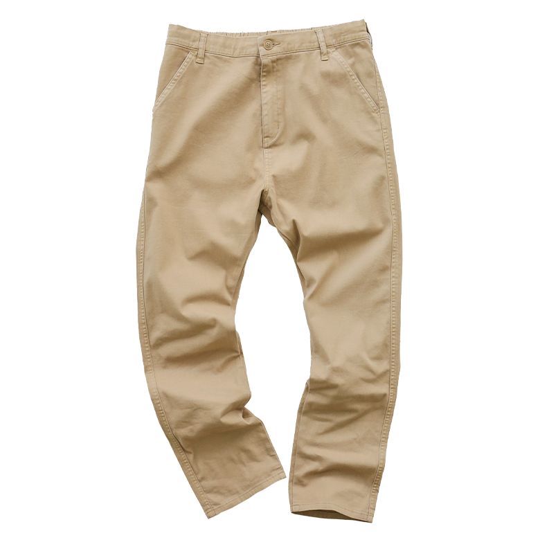 ロング チノパン メンズ ボトムス ストレッチ ロールアップ 調節可能 無地 シンプル サルエル風チノパンツ メール便不可 オシャレウォーカー 通販 Paypayモール