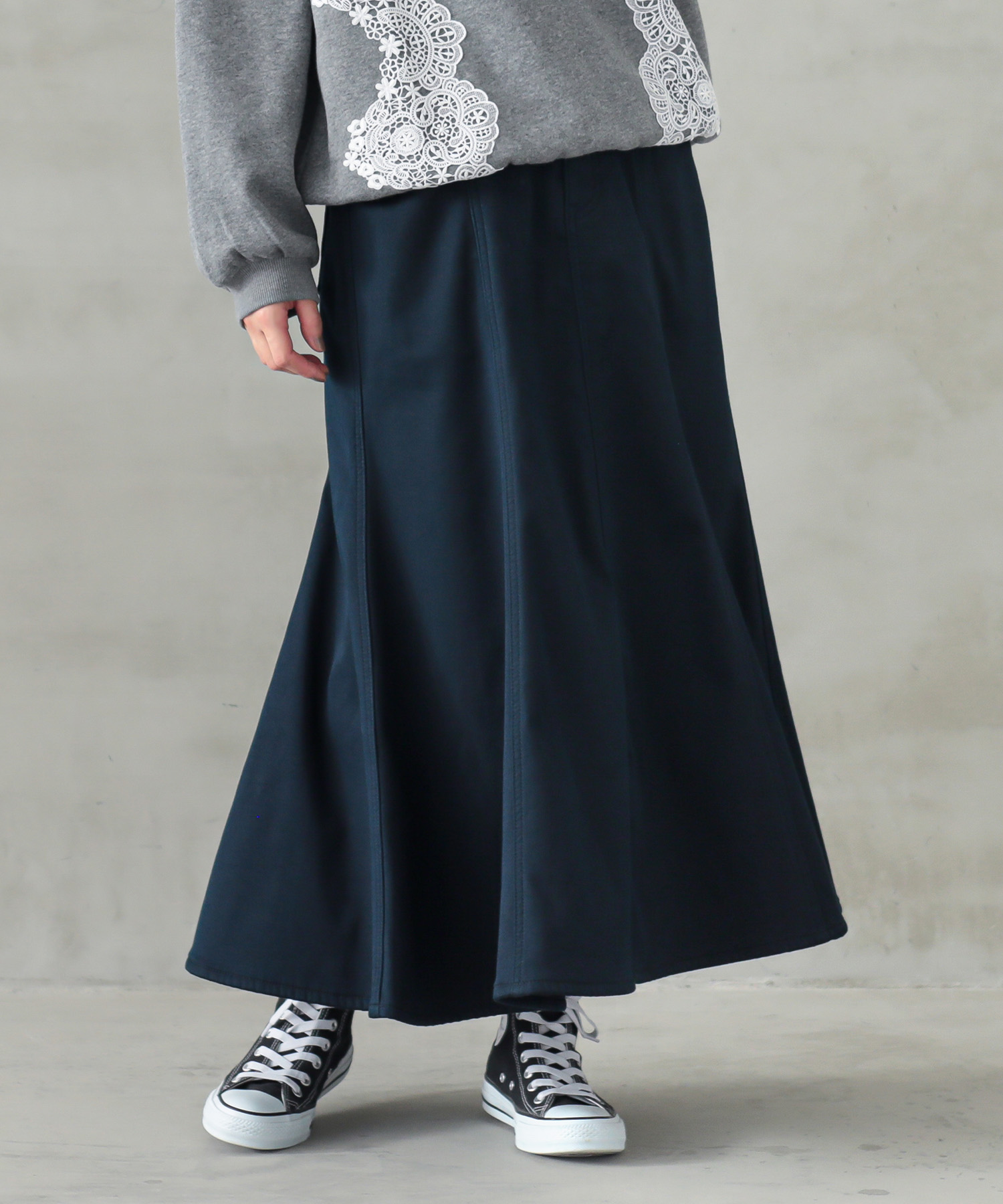 osharewalker（オシャレウォーカー） 裏起毛 スカート ロングスカート