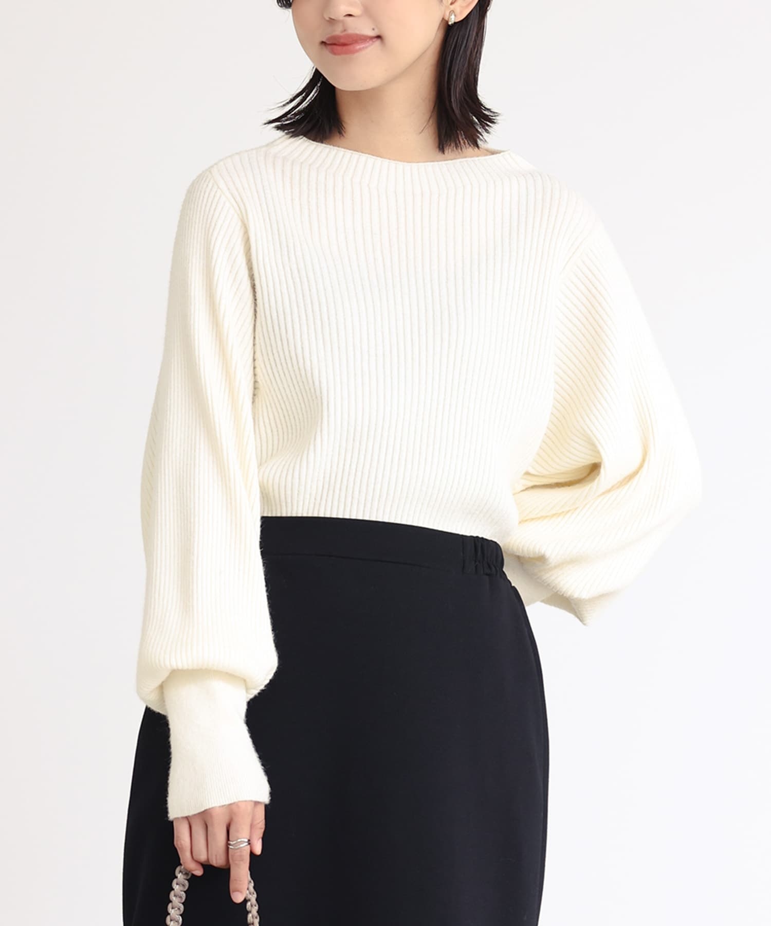 osharewalker（オシャレウォーカー） リブニット レディース トップス