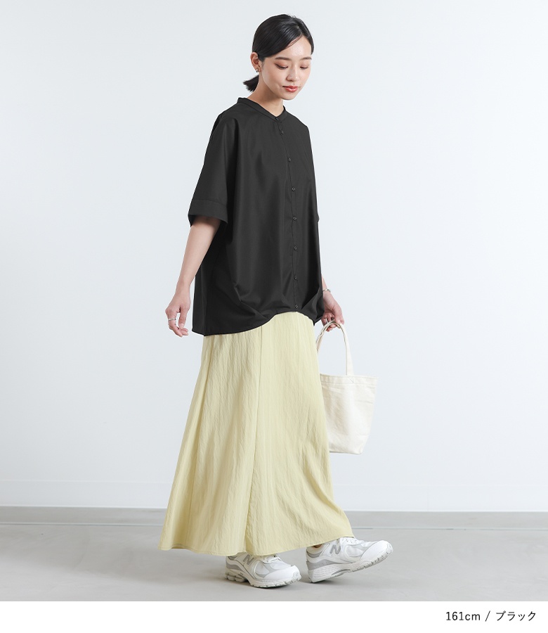 osharewalker シャツ ブラウス 春夏 レディース トップス 半袖