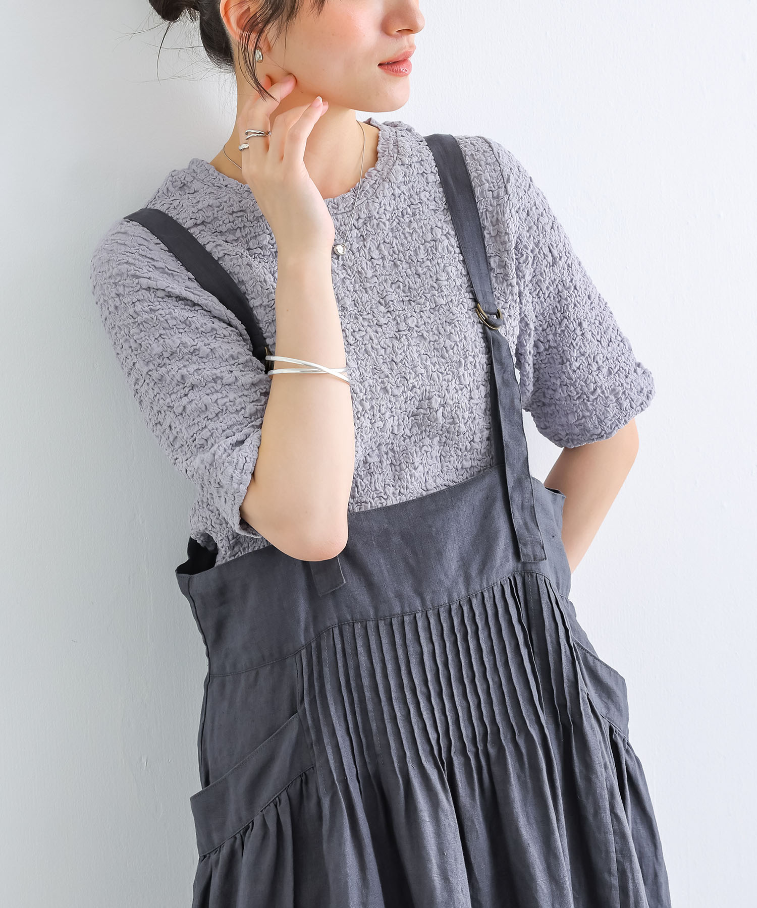 osharewalker（オシャレウォーカー） Tシャツ レディース 春 夏 白 黒