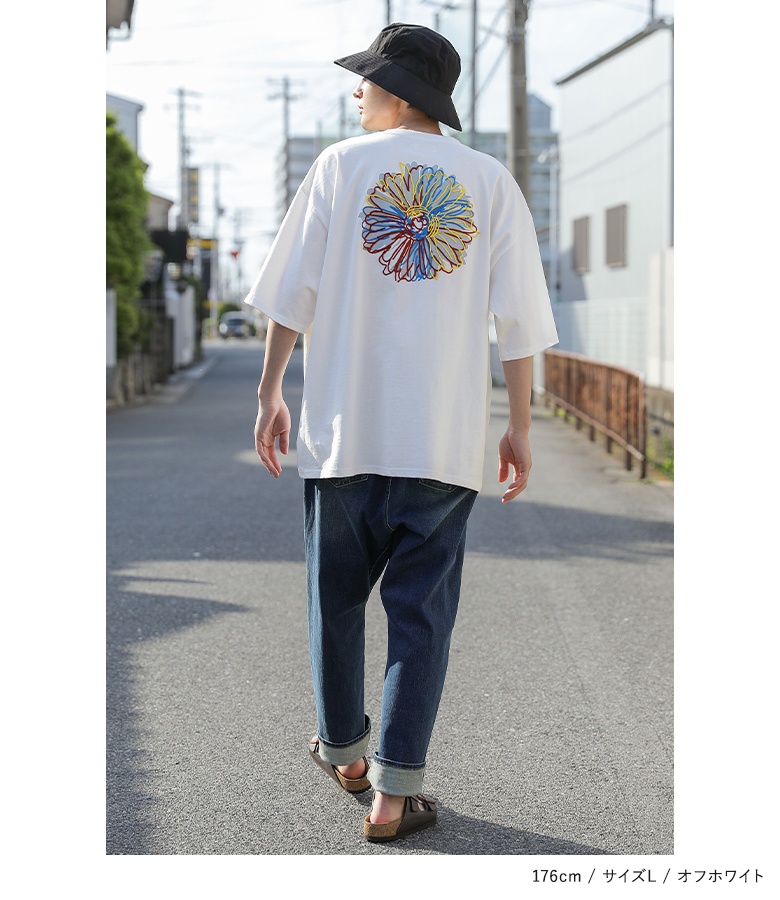 osharewalker Tシャツ メンズ 春夏 ユニセックス トップス