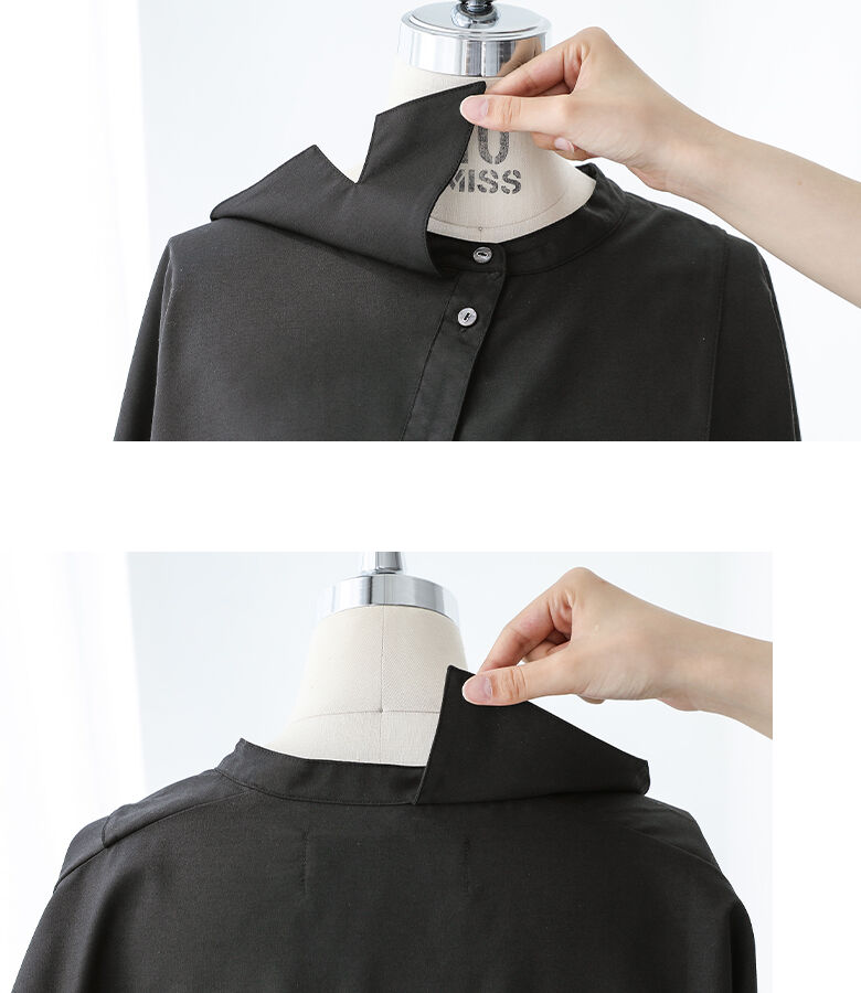 osharewalker シャツ ロング ブラウス レディース 秋冬春