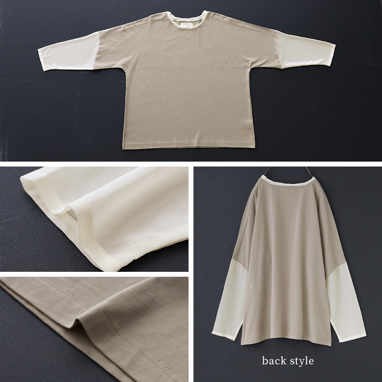 osharewalker ロングTシャツ トップス レディース 春秋冬 長袖