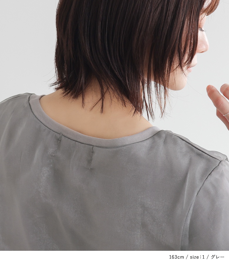 osharewalker Tシャツ レディース トップス 半袖 クルーネック