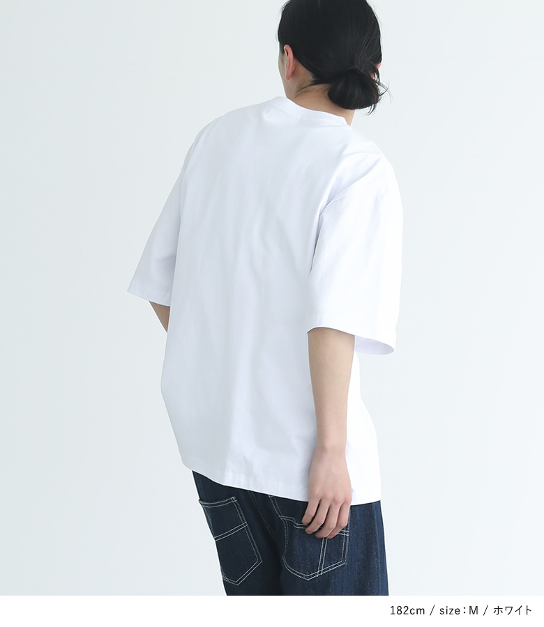 Tシャツ メンズ カットソー 半袖 クルーネック フォトプリント 綿100％ プルオーバー オーバーサイズ  返品交換不可 「メール便可」「10」 | osharewalker | 06