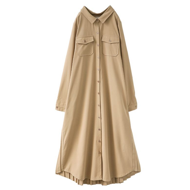 ロング ワンピース レディース シャツワンピ 羽織り 長袖 襟付き ギャザー 無地 バックプリーツシャツワンピース 返品交換不可 メール便不可 オシャレウォーカー 通販 Paypayモール ロング ワンピース レディース シャツワンピ 羽織り 長袖 襟付き ギャザー 無地 バックプリーツシャツワンピース 返品交換不可 メール便不可 オシャレウォーカー 通販 Paypayモール