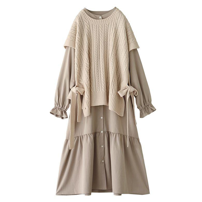 ニット ベスト レディース シャツワンピ バンドカラー ケーブル編み ポンチョ 2way ニットベスト シャツワンピースセット メール便不可 オシャレウォーカー 通販 Paypayモール ニット ベスト レディース シャツワンピ バンドカラー ケーブル編み ポンチョ 2way ニットベスト シャツワンピースセット メール便不可 オシャレウォーカー 通販 Paypayモール