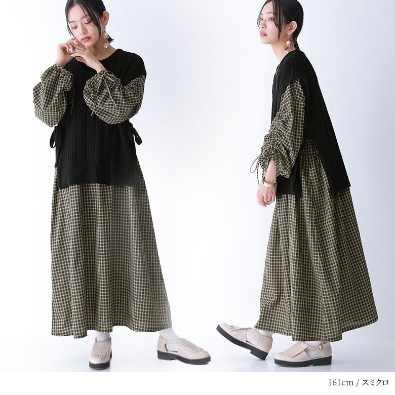 osharewalker（オシャレウォーカー） ワンピース 長袖 レディース 春