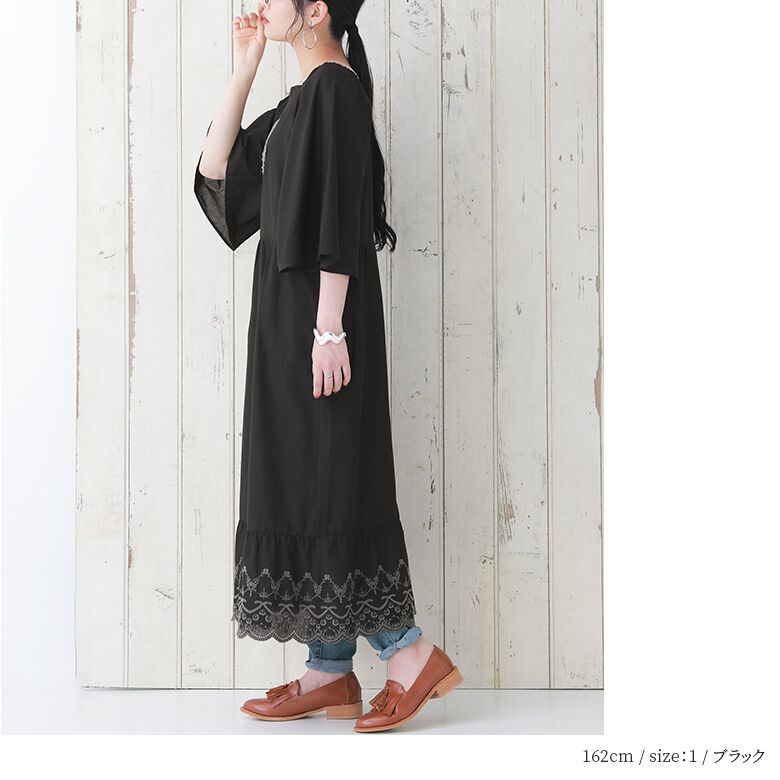 osharewalker（オシャレウォーカー） 「感謝価格」ワンピース 七分袖
