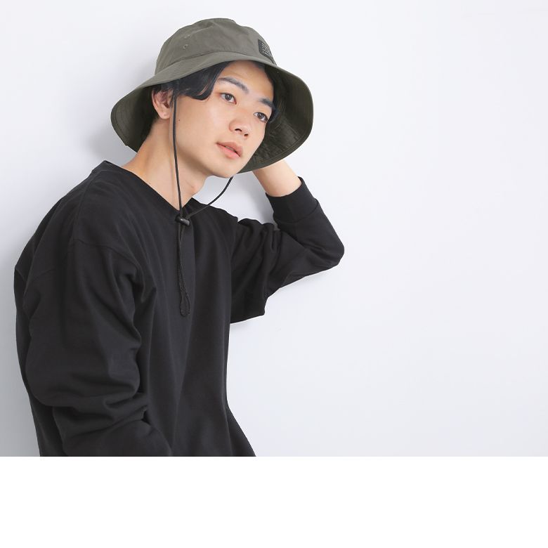 TFW49 safari hatアウトドアハット チャコール　ユニセックスOK TFW49 - SAFARI HAT | ハット | チャコール | ユニセックス