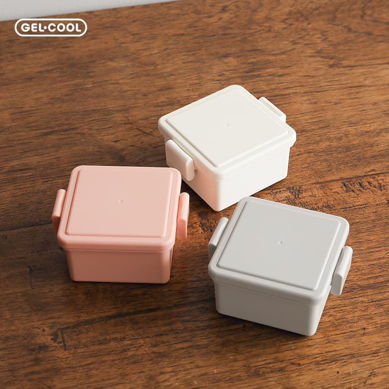 新色登場」弁当箱 お弁当箱 ランチボックス 保冷 ジェルクール Sサイズ