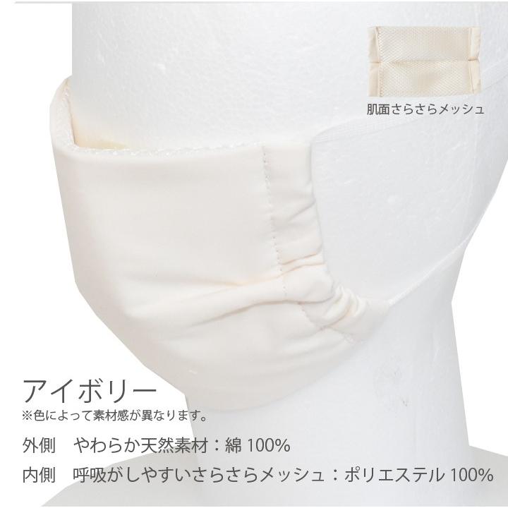 ひもタイプ オーシンウォーターマスク さらさらメッシュ 2枚入り 水でヒンヤリ 洗える 布マスク 大人用 子供用 小さめ 日本製 夏用 呼吸がしやすい｜osin｜02