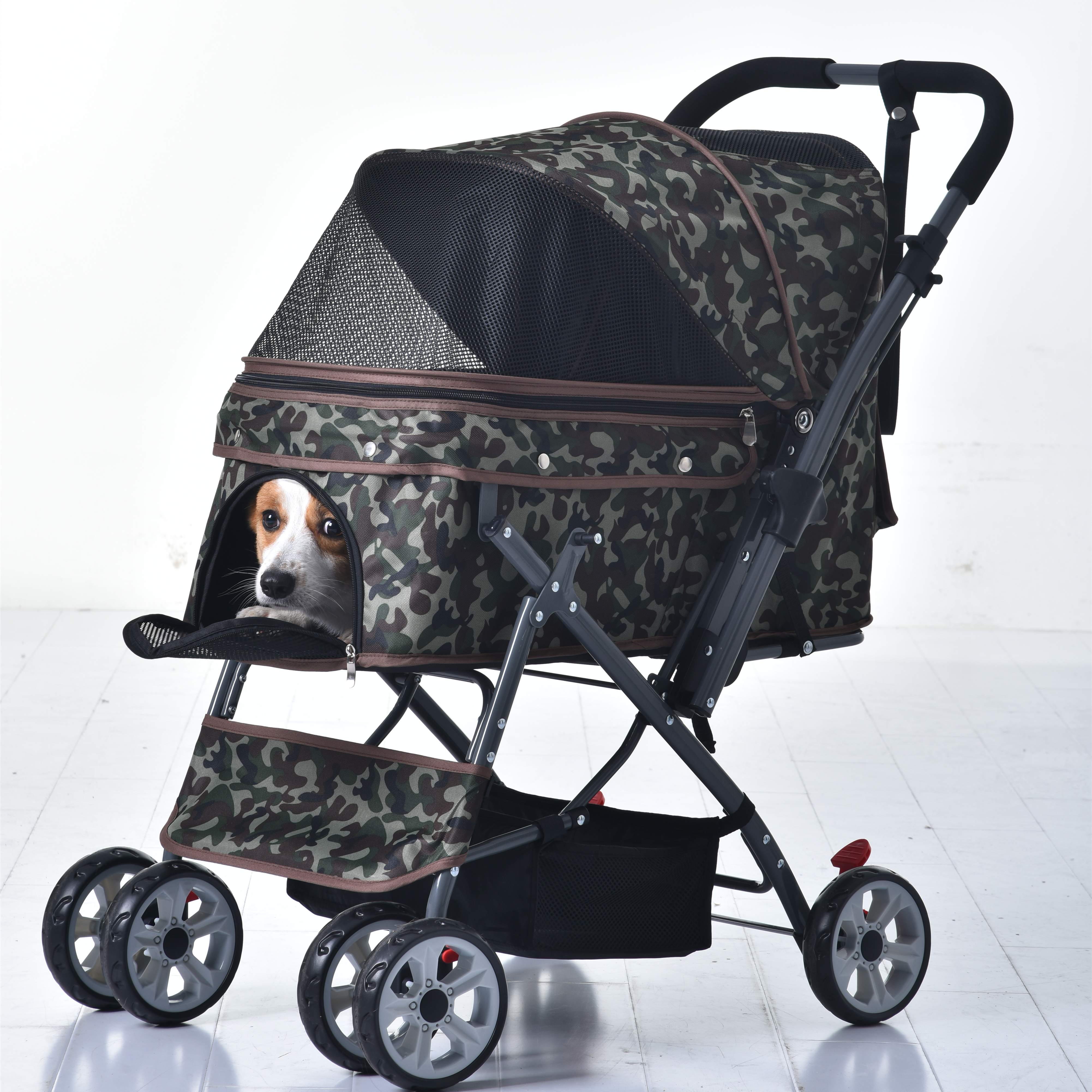 最大5%OFF】再入荷 ペットカート 4輪 対面式 軽量 中型犬 小型犬 猫