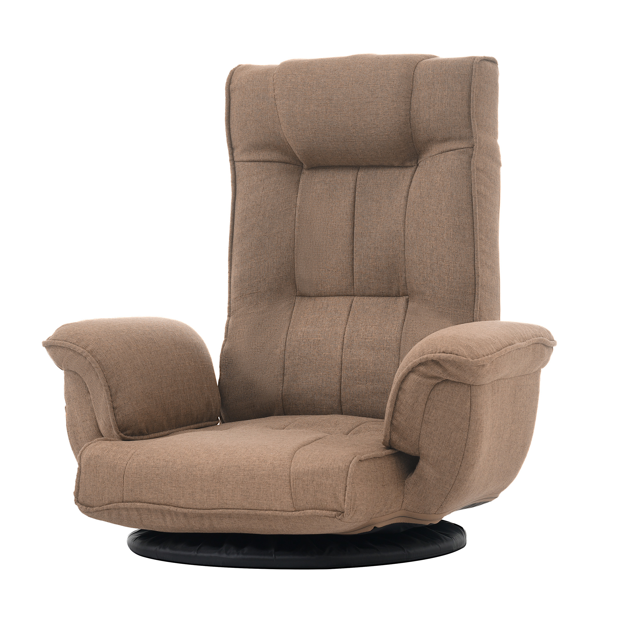 全品5%OFFクーポン利用！】回転式座椅子 ハイバック 座いす 1人掛け