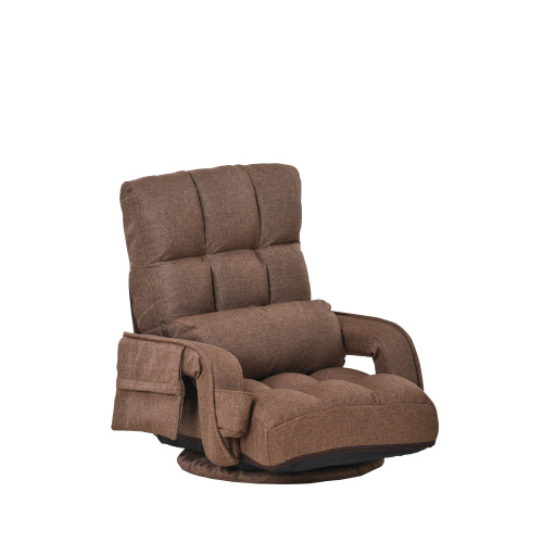 座椅子 回転式 1人掛けソファー 肘掛け ハイバック いす パーソナル