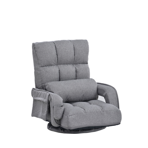 座椅子 回転式 1人掛けソファー 肘掛け ハイバック いす パーソナル