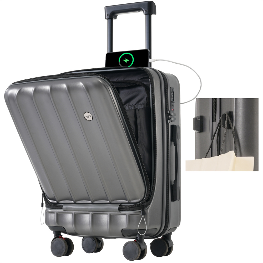 【ボナースストアPlus+5%】スーツケース sサイズ フロントオープン 機内持込み キャリーケース...