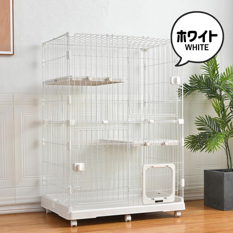 当社の 全品クーポン配布中】猫 ケージ 猫ゲージ キャットケージ 2段 キャットケージ