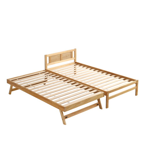 2段ベッド シングルベッド 親子ベッド 天然木 ロータイプ ベッド ウッドベッド 北欧風 子供部屋 ...