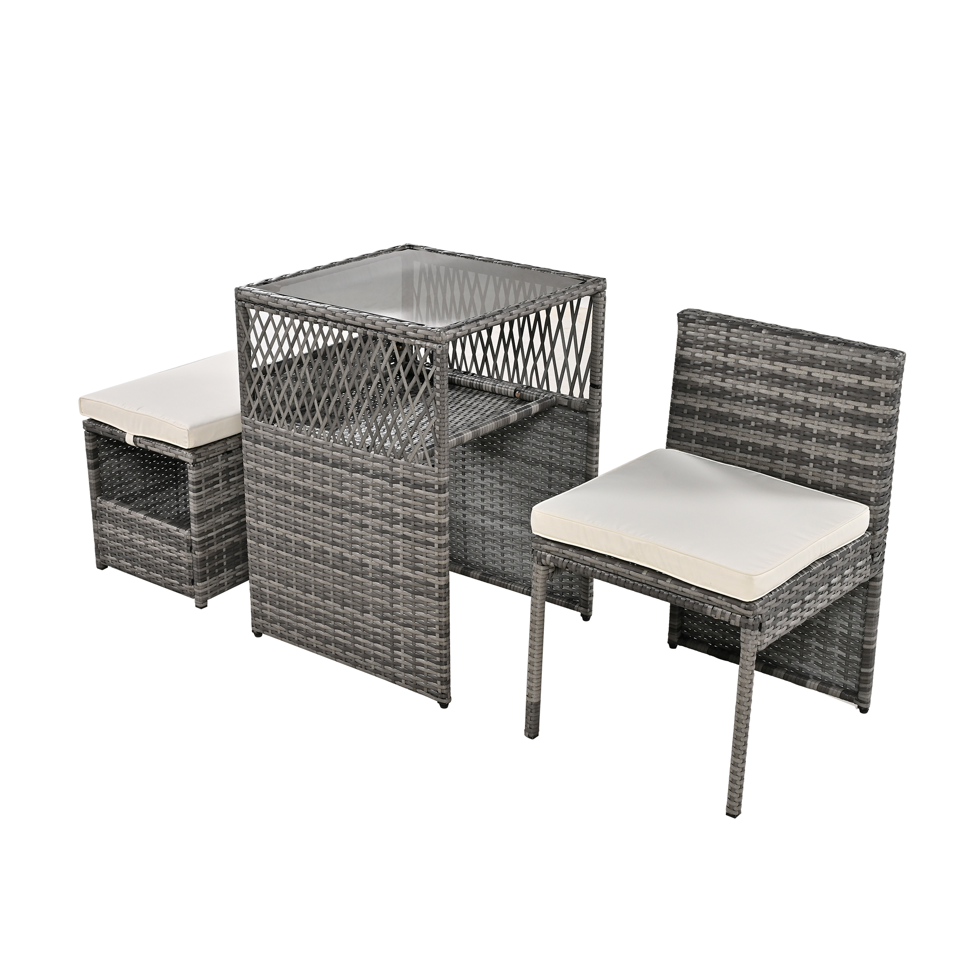 ビッグボーナス☆誰でも+5%】ガーデン テーブル 3点セット 2人掛け  