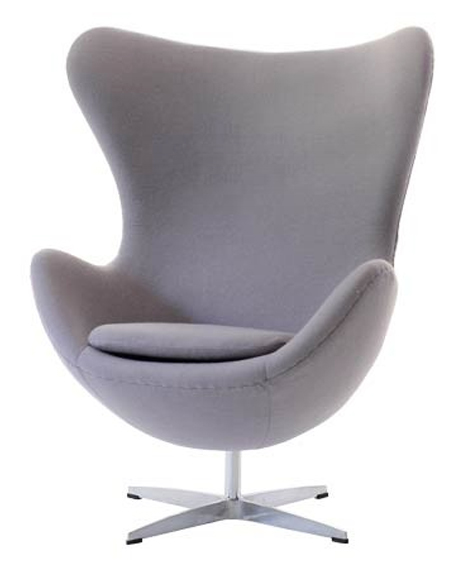 エッグチェア egg chair アルネ・ヤコブセン パーソナルチェア デザイナーズ家具 Arne Emil Jacobsen 北欧 モダン リプロダクト 赤 座り心地 おしゃれ｜osk-works｜04