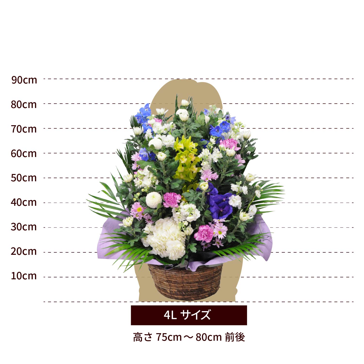 お供えアレンジメント4L