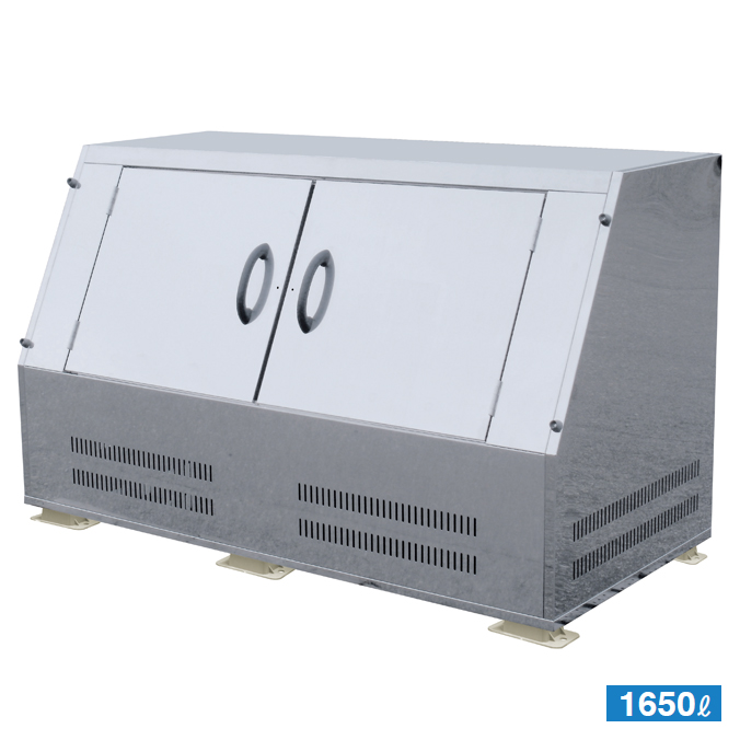 集積ステーション ジャンボステン カイスイマレン 700L 1100L 1350L 1650L 1950L 2650L ゴミ収集庫 ゴミ箱 ゴミ集積場 マンション 【代引決済・個人宅配送不可】 |  | 04