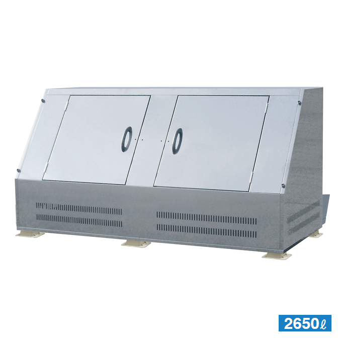 集積ステーション ジャンボステン カイスイマレン 700L 1100L 1350L 1650L 1950L 2650L ゴミ収集庫 ゴミ箱 ゴミ集積場 マンション 【代引決済・個人宅配送不可】 |  | 06