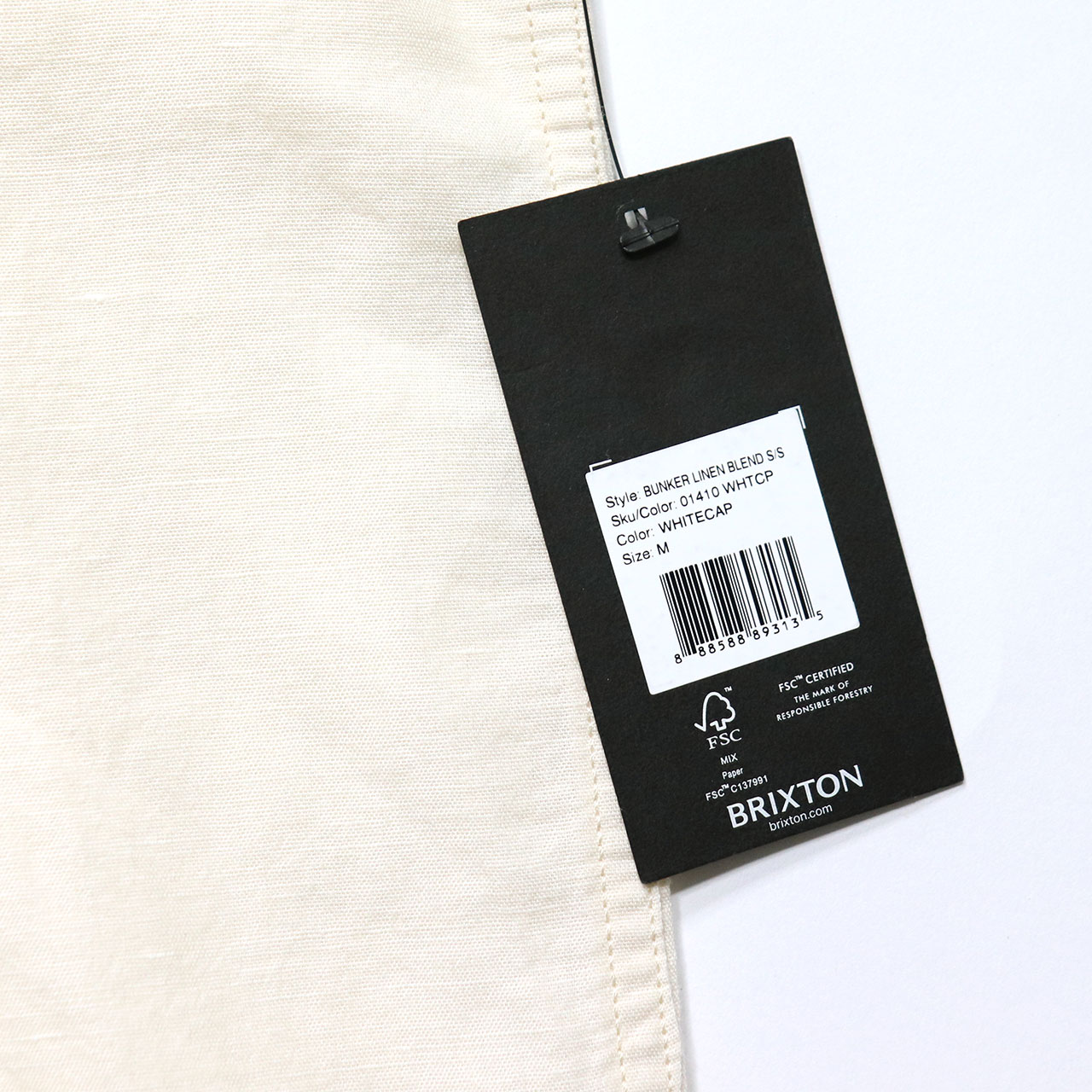 正規輸入品 ブリクストン シャツ メンズ 半袖 キューバ ボウリング オープンカラーシャツ リネン ラフ BRIXTON BUNKER LINEN BLEND S/S | BRIXTON | 09