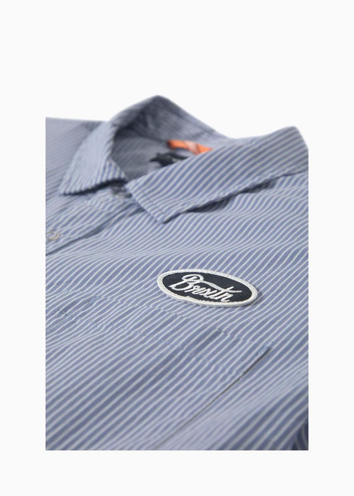 BRIXTON（ブリクストン） BUILDERS AUTO SHORT SLEEVE SHIRT ワーク