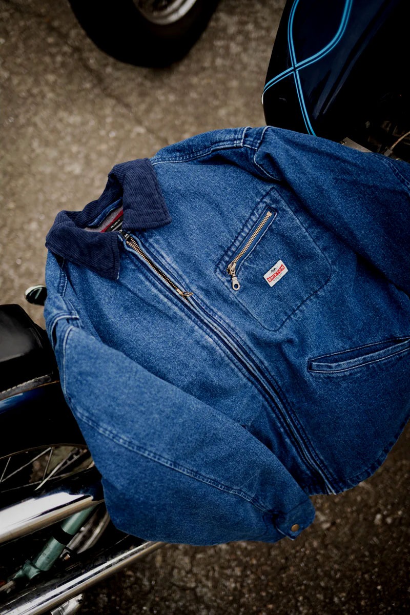 BRIXTON ブリクストン Altered Threads Lined Garage Jacket アウター ジャケット デニム 襟 コーデュロイ メンズ アメリカ ワークウェア ストリート バイク | BRIXTON | 14